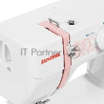 Швейная машина Janome HD1023 белый/розовый, электромеханическая, вертикальный качающийся, 25 операций, автоматическая петля, вид 4