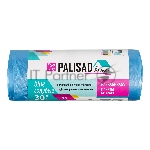 Пакеты для мусора 30 л x 30 шт. голубые, HomePalisad