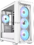 Корпус ASUS A23 Plus White, Mini-Tower, белый, 4 x 120 мм