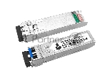 Оптический SFP Модуль 10G. Два волокна Single Mode. Скорость: 10 Гбит/c. Тип разъема: 2LC. Оптический бюджет: 15дБ. Расстояние передачи - до 20км. Рабочая длина волны,нм - Tx:1310/Rx:1310. Поддержка DDM. Размеры (ШхВхГ): 13,7x8,5x55,35мм. Рабочая температура: 0…+70°С.