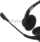 Гарнитура Logitech PC Headset 960 Stereo чёрный, проводная, USB, вид 28
