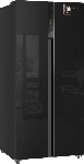 Холодильник Weissgauff WSBS 500 Inverter NoFrost Black двухкамерный 270/180л морозилка слева, No Frost, Side by Side, вид 37