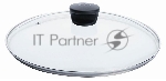 Крышка Tefal 04090122 d=22 см руч. черная (9100004179), вид 2