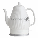 Электрочайник Centek CT-0064 белый, 2.0 л, 2150 Вт, скрытый нагревательный элемент