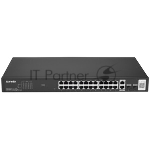 Коммутатор Tenda TEG2228P-24-410W, 24×1 Гбит/с PoE + 2×1 Гбит/с + 2×1 Гбит/с SFP, управляемый, вид 9