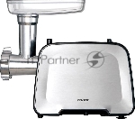 Мясорубка электрическая Centek CT-1604 белый, 2200 Вт, 2.2 кг/мин, реверс, насадки - 2