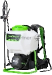 Опрыскиватель Greenworks G24BPSII аккум. ранц. 15л белый/зеленый (5300307)