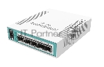 Коммутатор MikroTik CRS106-1C-5S, 1×1 Гбит/с Комбо (RJ45/SFP) + 5×1 Гбит/с SFP, управляемый
