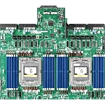 Платформа для сервера Supermicro GPU SuperServer AS-4125GS-TNRT2 4U (2x Socket SP5 up 400W, 24x DDR5 RDIMM, 2x 2.5" SAS/SATA3 + 8x NVMe 2.5" Hot-Swap, 11x PCI-E x16, 10x GPU, 2x 10GbE, 4x2000W Redundant, IPMI)