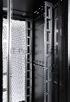 Шкаф серверный напольный ЦМО ШТК-С Проф, 48U, 2215х800х1130 мм (ВхШхГ), дверь: перфорация, боковая панель: сплошная, 2 части, сварной, цвет: черный, вид 9