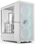 Корпус Fractal Design Epoch XL White TG RGB Clear Tint, Full-Tower, белый, 3 x 140 мм