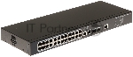 Коммутатор Dahua DH-SG4028, 26×1 Гбит/с + 2×1 Гбит/с SFP, управляемый