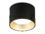 Светильник Ambrella light TN52887 SBK/SGD черный песок/золото песок GX53 max 12W D97*70