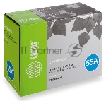 Картридж лазерный Cactus CS-CE255AS черный (6000 стр.) для HP LaserJet P3011/P3015