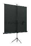 Экран на треноге Lumien 200x200 см Eco View LEV-100103 1:1 напольный рулонный