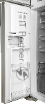 Холодильник Hitachi R-W660PUC7X GC шампань стекло двухкамерный 396/144л морозилка сверху, No Frost, Side by Side, вид 10