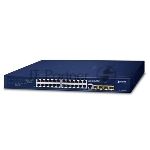 Коммутатор PLANET GS-4210-24T4S, 24×1 Гбит/с + 4×1 Гбит/с SFP, управляемый