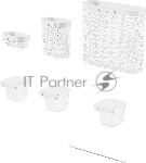 Лотки Cactus CS-PB-SET1 белый