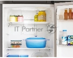 Холодильник Indesit ITS 5180 G серебристый двухкамерный 220/78л морозилка снизу, No Frost, вид 3
