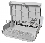 Коммутатор Mikrotik NetFiber 9 CRS310-1G-5S-4S+OUT, 1×1 Гбит/с LAN + 5×1 Гбит/с SFP + 4×10 Гбит/с SFP+, управляемый