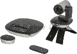 Веб-камера Logitech Group 1920x1080, 30 кадр/с, USB Type-A, микрофон (4 шт, шумоподавление), автоматическая фокусировка, автоосвещение, универсальное крепление, штатив в комплекте