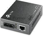 Медиаконвертер TP-Link SMB MC100CM 10/100Mbps RJ45 to 100Mbps multi-mode SC fiber Converter, Full-duplex,up to 2Km, switching power adapter, chassis mountable, вид 8