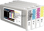 Картридж струйный Cactus CS-EPT41F4 T41F4 желтый пигментный (350 мл) для Epson SureColor SC-T5400M/SC-T3405/SC-T5405
