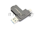 Флешка USB Dr. Memory 051, 4Gb, USB 3.0, R/W 70/40, черный