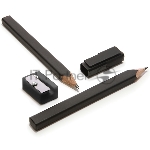 Набор карандашей чернографитных Moleskine DRAWING SET EW1PSA 2B блистер 2 карандаша + точилка