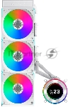 Система жидкостного охлаждения Lian-Li HydroShift II LCD-C 360CL ARGB Soc-AM5/AM4/1700/1851 белый 4-pin 31dB Al+Cu LCD Ret (G89.GHS2LCD36RW.R0)