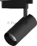 Светильник трековый  цилиндр 20W 1650lm 4000K 180-240V IP20 65*210мм черный угол 24º LED 1/40