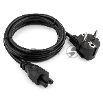 Кабель питания для ноутбуков Cablexpert PC-186-ML12 1.8м, 3-pin, с зазем., пакет