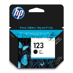 Картридж струйный HP 123 (F6V17AE) черный, 120 стр., для DeskJet 2130