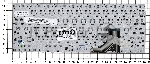 Клавиатура для ноутбука Samsung 530U3B 530U3C, черная