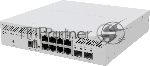 Коммутатор MikroTik CRS310-8G+2S+IN, 8×2.5 Гбит/с + 2×10 Гбит/с SFP+, управляемый