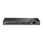 Коммутатор TP-Link JetStream 24-port Pure-Gigabit L2+ Managed Switch, 24 10/100/1000Mbps RJ45, 4*10G SFP+ Slots
