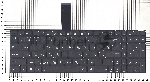 Клавиатура для ноутбука Asus K56 черная без рамки, плоский Enter