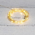 Гирлянда Neon-night "Роса" 10 м, 100 LED, USB, теплое белое свечение