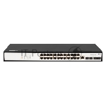 Коммутатор SNR SNR-S5110G-24TX, 24×1 Гбит/с + 4×10 Гбит/с SFP+, управляемый