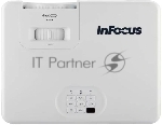 Лазерный проектор InFocus IN1006SL DLP, WXGA, 4500 lm, 3 500 000:1, 1.541.72:1, HDMI x2, VGA in x1, Composite video x1, RS232 x1, Audio in/out, VGA out x1, USB-A x1, 1х15w, 2,9 кг, белый, вид 8