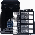 Климатический комплекс Sharp KCD41RB черный, 26 м², 2.5 л, HEPA-фильтр, ионизация Plasmacluster, гигростат, вид 6