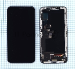 Дисплей для Apple iPhone X в сборе с тачскрином (OLED HE) черный