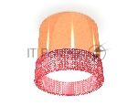 Светильник Ambrella Light XS8122022 PPG/PI золото розовое полированное/розовый GX53 (C8122, N8486)