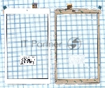 Сенсорное стекло (тачскрин) HK80DR2619-V03, белое