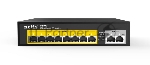 Коммутатор Netis P110C 10-портовый PoE+ коммутатор Fast Ethernet/8*PoE+ 2 порта 802.3af/802.3at