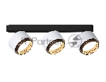 Светильник Ambrella light TN71291/3 WH/BK белый/черный GX53/3 max 12W 400*95*137