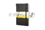 Блокнот Moleskine CLASSIC QP061 Large 130х210 мм, 240 страниц, клетка, твердая обложка, черный
