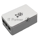 Корпус RA178 ACD белый ABS Plastic case with Logo for Raspberry Pi 3