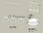 Светильник Ambrella light XB9106152/3 SWH/FR белый песок/белый матовый GX53 (C9106, N8461)