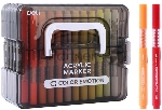 Набор маркеров Deli EC194-60 Color Emotion круг. пулевидный пиш. наконечник 60цв. (60шт.), вид 5
